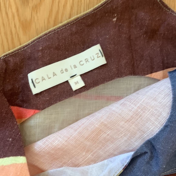 CALA DE LA CRUZ Paulina linen color jumpsuit - Picture 5 of 5